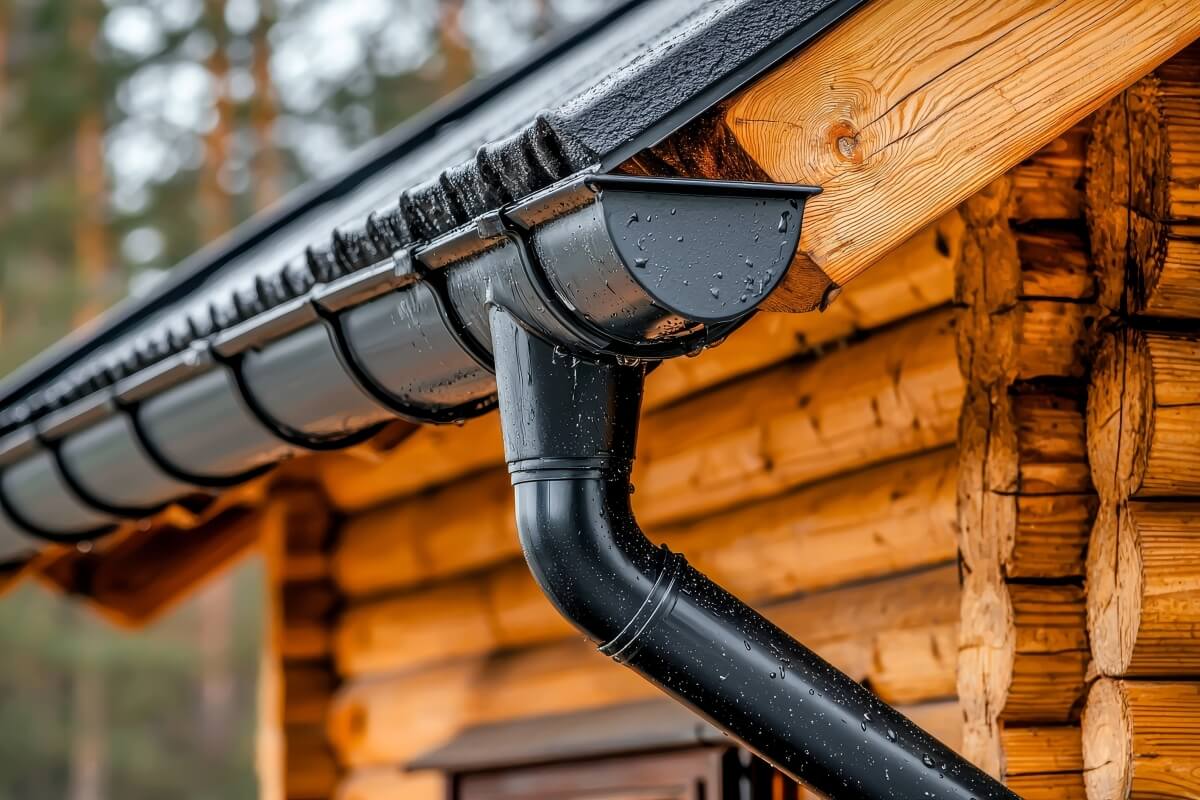 Dobór średnicy rynny do dachu: 100 mm na małe połacie, 125 mm jako standard domu, 150 mm przy dużych zlewniach i długich odcinkach.